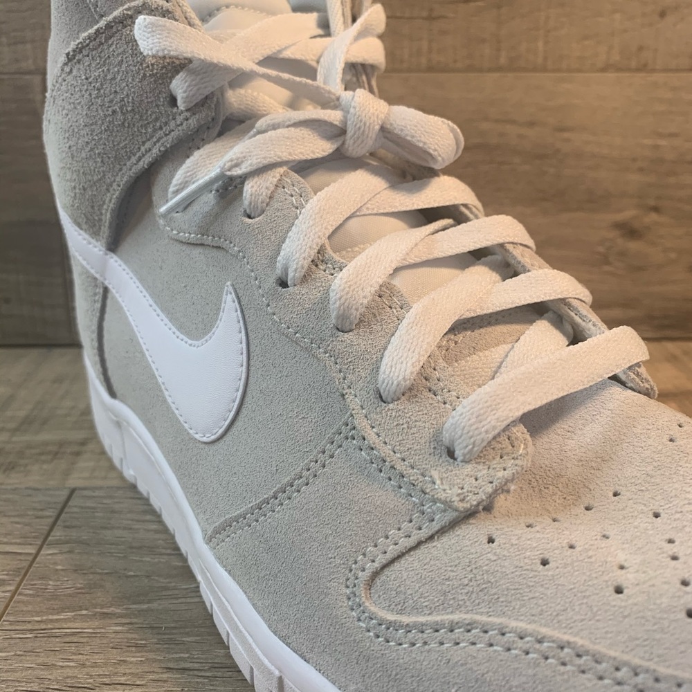 Nike Dunk High Suede ‘Off White’ - Picture 6 of 6